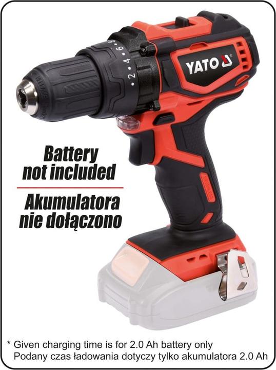 Actual product image Yato Konrad (Rechargeable battery operated)