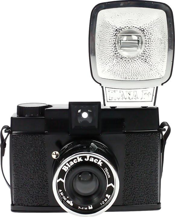 Actual product image Lomo Diana F+ Black Jack