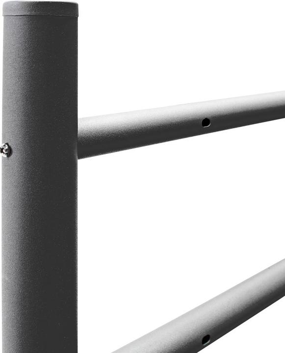 Immagine prodotto Wiltec Supporto per cassetta delle lettere 2-gang antracite 120x85cm Cassetta delle lettere in piedi