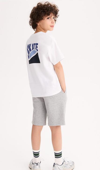 Image du produit La Redoute Collections Oversize-Bermuda aus Fleece (152)