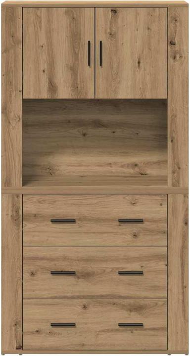 Actual product image vidaXL Highboard Aufbewahrung (33 x 33 x 150 cm)