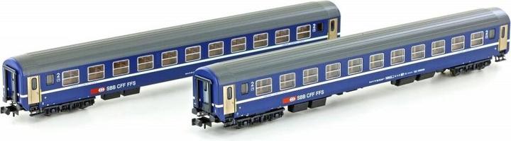 Actual product image Hobbytrain 2 SBB RIC sleeper new logo Ep.V (Track N)