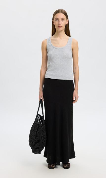 Produktbild Selected Femme Slfviva-Lena Hw Ankle Skirt Noos (40)