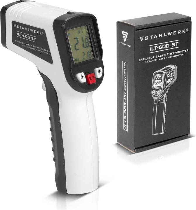 Actual product image Stahlwerk Infrarot-Laser-Thermometer ILT-600 ST