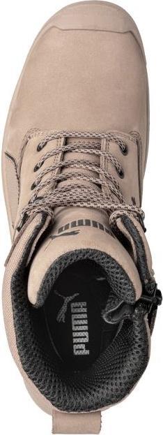 Produktbild Puma Sicherheitsstiefel CONQUEST STONE HIGH Grösse 45 stone S3 CI HI HRO SRC DIN EN ISO 20345 Nubukleder (S3, 45)