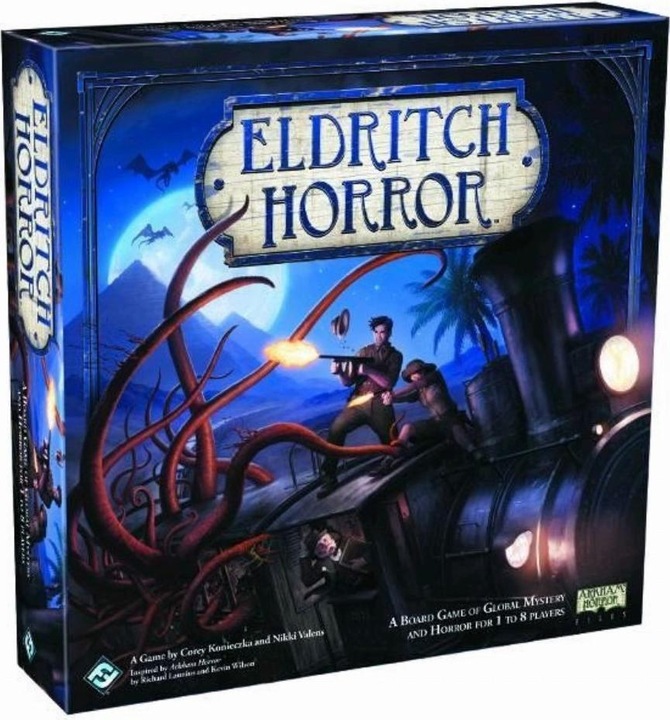 Actual product image Enigma Fantasy Flight Games Eldritch Horror Board Game Role Playing Games (English)