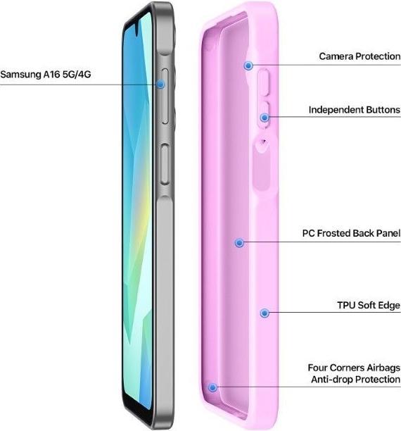 Immagine prodotto Dux Ducis Cover rigida della serie Yind (Samsung Galaxy A16, Samsung Galaxy A16 5G)
