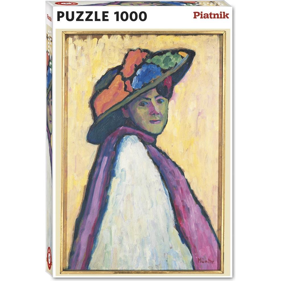 Piatnik Münter - Bildnis Marianne von Werefkin (1000 Teile)