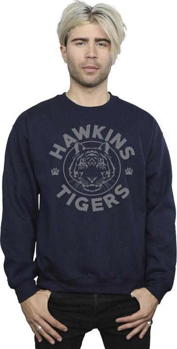 Produktbild Netflix Stranger Things Hawkins Grey Tiger Sweatshirt (4XL)