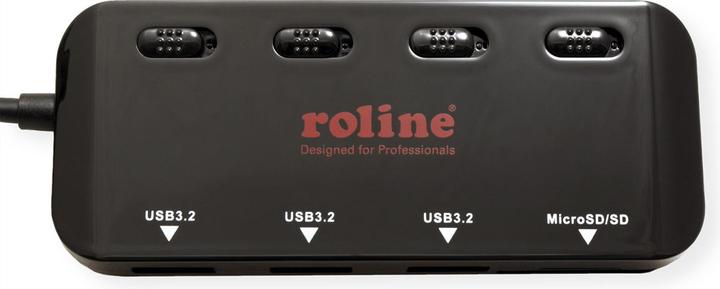 Immagine prodotto Roline Hub / switch USB (USB-C, 4 porte)