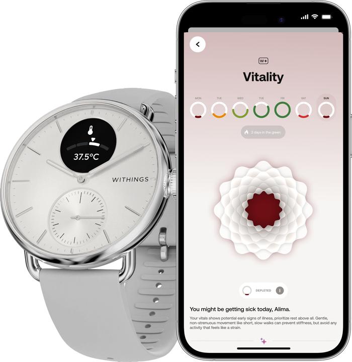 Produktbild Withings ScanWatch 2 (38 mm, nur WLAN)
