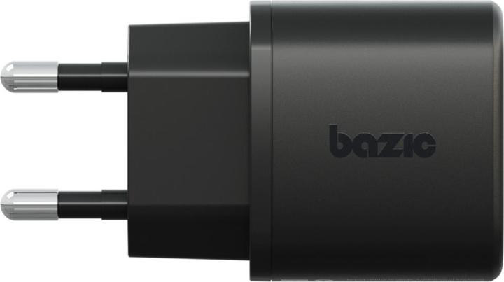 Actual product image Energea Wall Charger Bazic Goport Velox Kit 1xUSB-C 1xUSB-A GaN 35W with cable black (35 W, 2 ports)