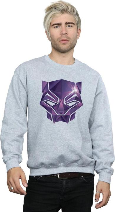 Produktbild Avengers Infinity War Black Panther Geometrisches Sweatshirt aus Baumwolle (M)