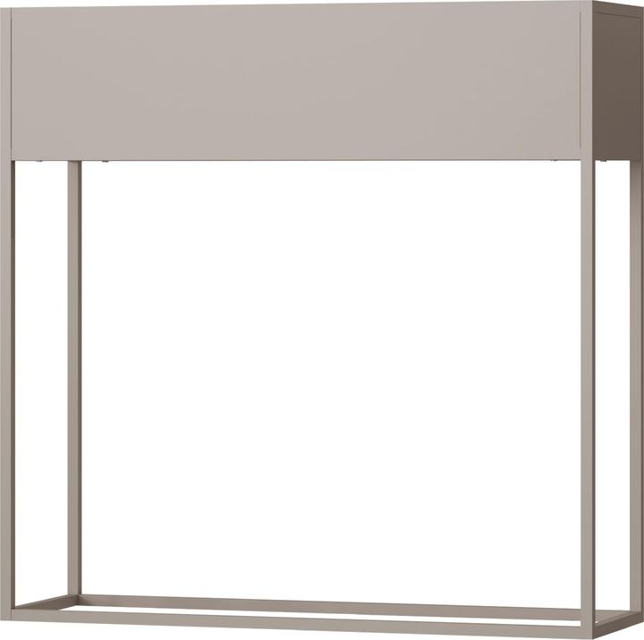 Actual product image En.Casa Blumenständer Joensuu 80x80x25cm Hellgrau