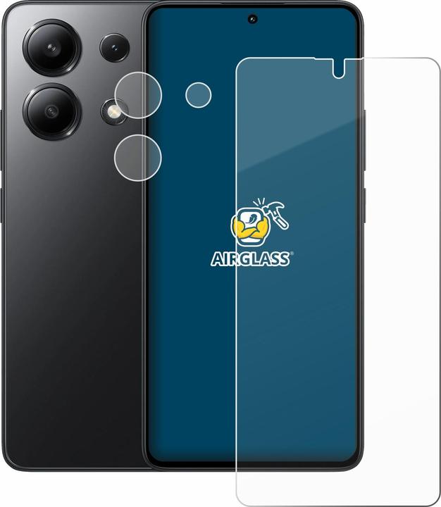 Actual product image BROTECT AirGlass Glass (1 pcs., Xiaomi Redmi Note 13 5G)