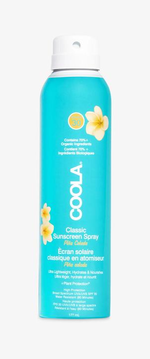 Actual product image Coola Suncare Classic Spray Pina Colada (Sun spray, SPF 30, 177 ml, 177 g)