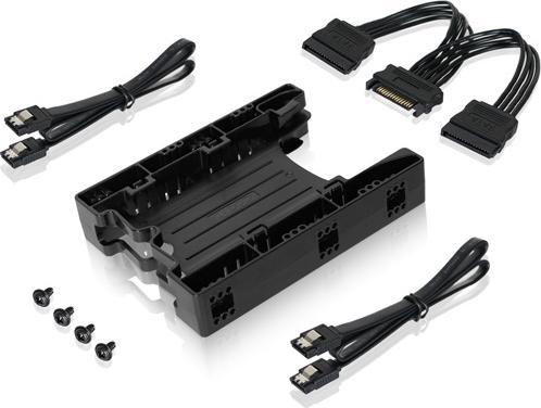 Image du produit Icy Dock Cadre SSD 2x2.5" dans une baie de 3.5
