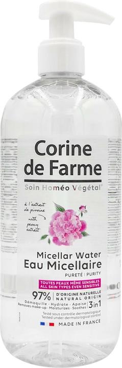 Immagine prodotto Corine de Farme Purity micellar water (Lozione detergente, 500 ml)