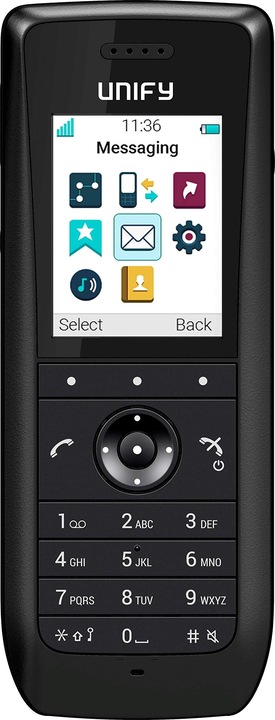 Actual product image Unify OpenScape WLAN Phone WL4 Plus - Cordless VoIP Phone - with Bluetooth Cut