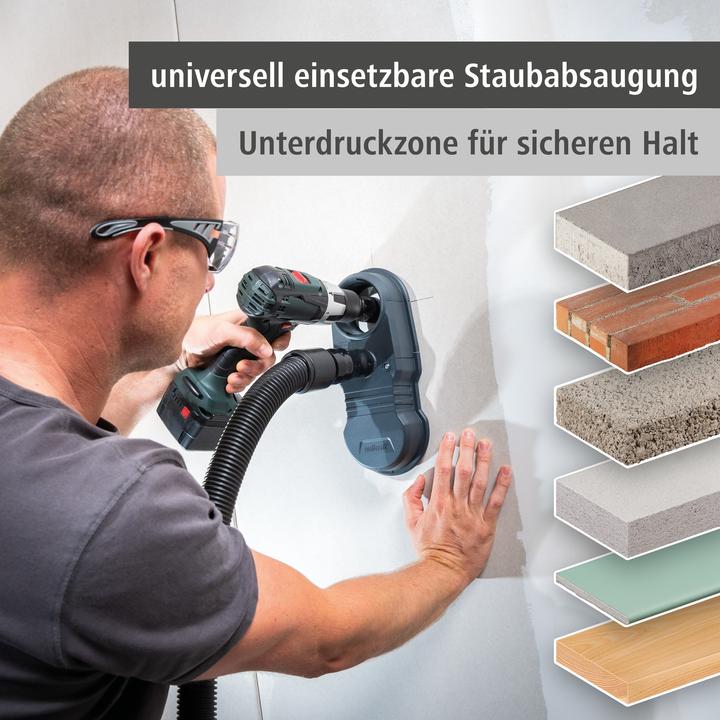 Actual product image wolfcraft 1 dust extraction unit for hole saws / drills