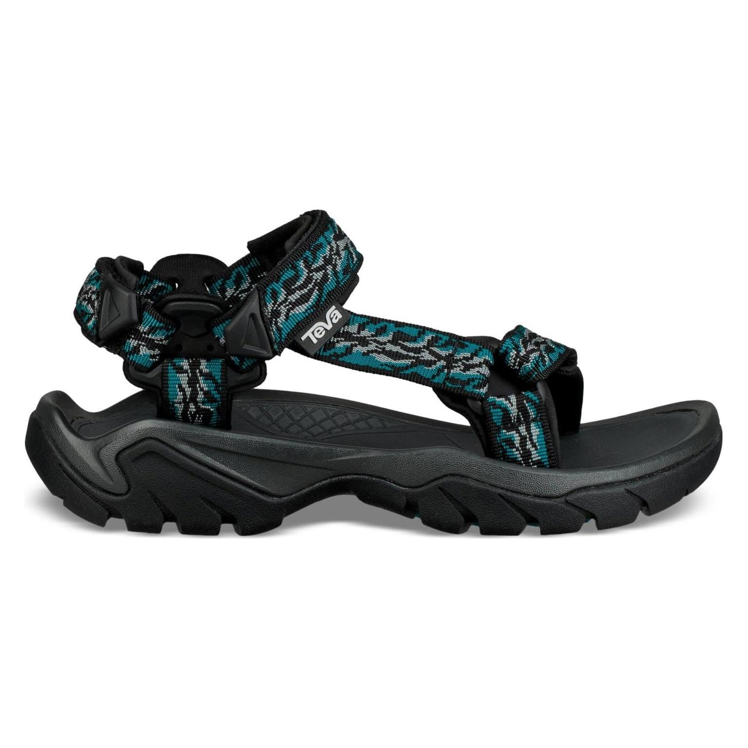 Teva, Damen, Sandalen, Terra Fi 5 Universal, Schwarz, Blau, (38)