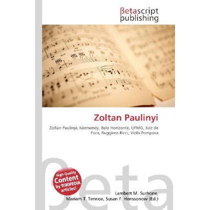 Zoltan Paulinyi, Fachbücher