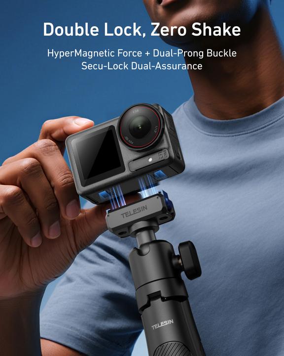Image du produit Telesin Quick-Release Mount For DJI Osmo Action & Osmo 360