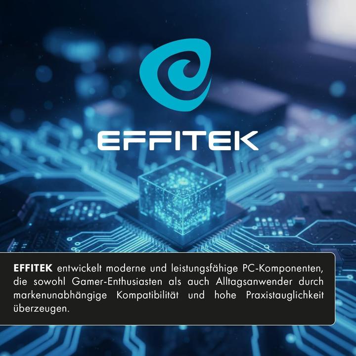Produktbild Effitek Netzteil 850W Silver ATX 3.1, PCI 5.1 (850 W)