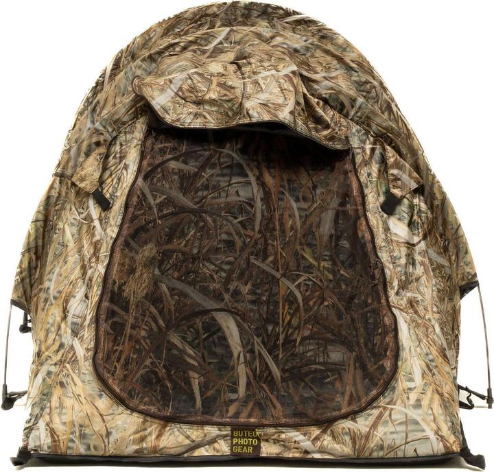 Actual product image Buteo Photo Gear Camouflage tent Falco Mark II Reed Plus (1 person)