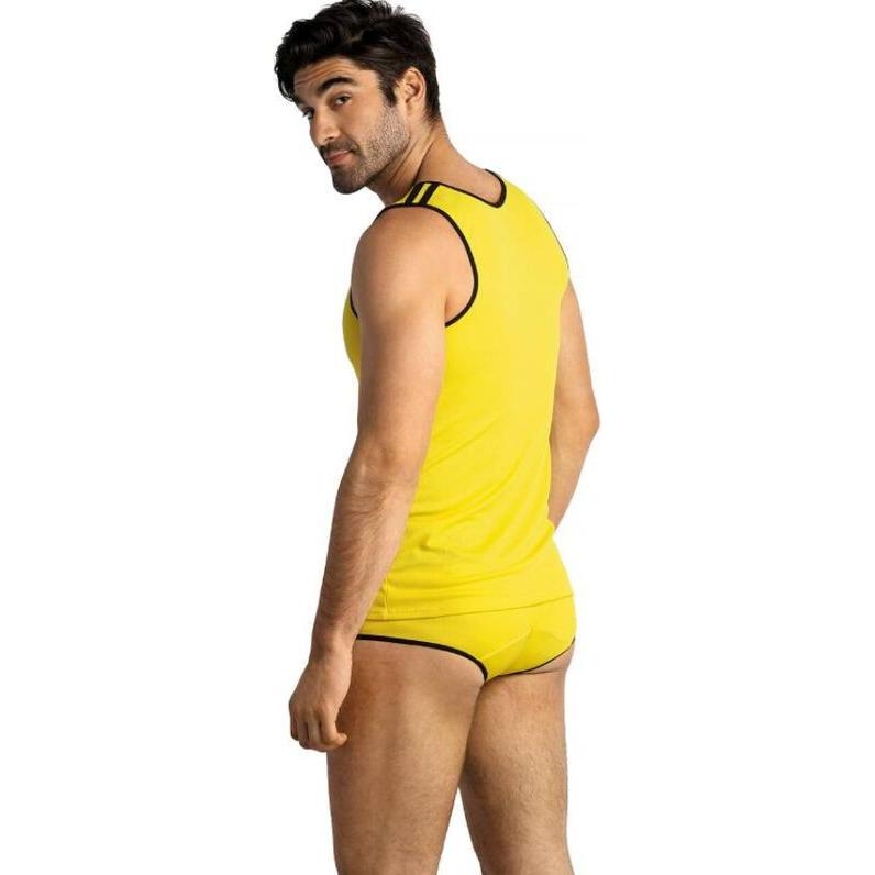 Thumbnail - Anais, Herren, Shirt, Herren Top “Tokio”, Gelb, (S)