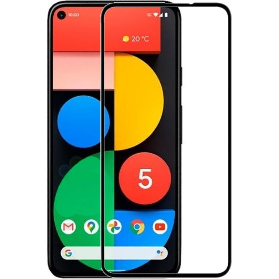 Screenguard Google Pixel 5 Full Screen Panzerglas Schutzfolie 2.5D 9H (1 Stück, Google Pixel 5), Smartphone Schutzfolie,...