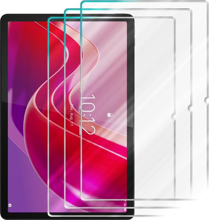 Cadorabo Tablet Display Schutzglas Folie für Lenovo Tab M11 3er Pack (3 Stk., Lenovo Tab M11)