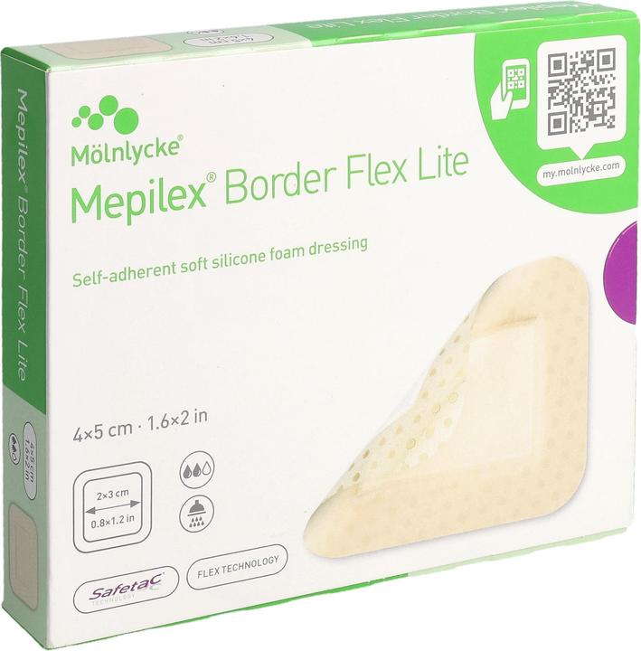 Actual product image Mepilex Border Lite Silicone Foam Dressing (10 x)