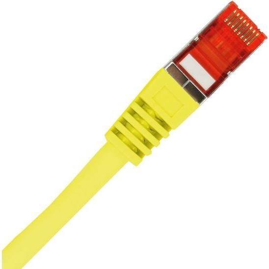 Alantec AVIZIO KKS6ZOL1.0 Netzwerkkabel Gelb 1 m Cat6 F/UTP (FTP) (F/UTP, CAT6, 1 m), Netzwerkkabel