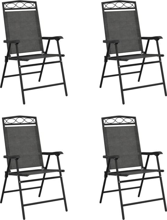 Image du produit vidaXL Klappbare Gartenstühle 8 Stk. und Textilene