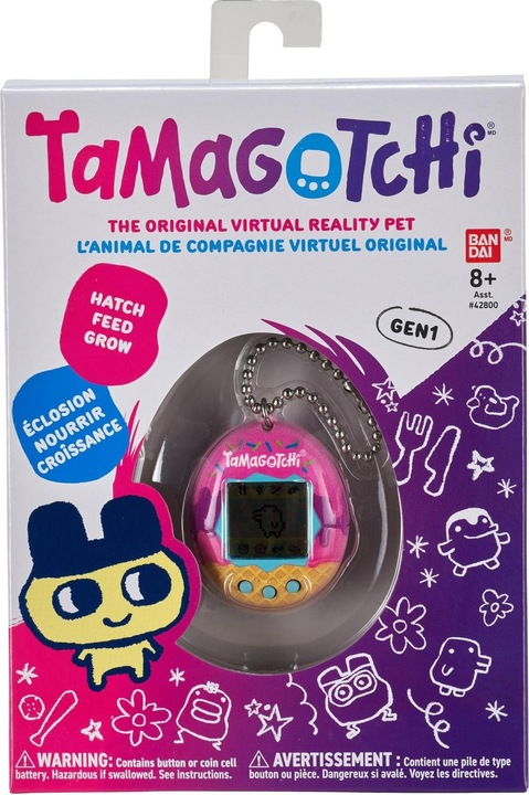 Actual product image Bandai Tamagotchi Original Multicoloured (English)