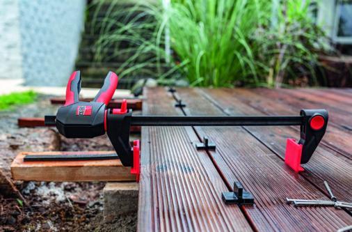 Actual product image Bessey Einhandzwingeset EZ360 für Terrassendielen (450 mm)