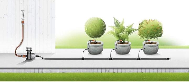Productafbeelding Gardena MDS startset plantenpotten (Set druppelirrigatie)