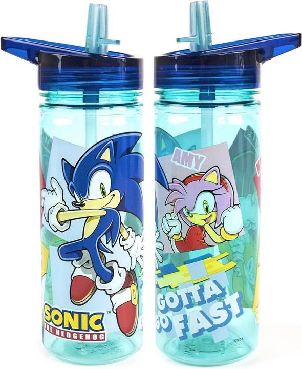 Immagine prodotto Sonic The Hedgehog Borsa per il pranzo e bottiglia Gotta Go Fast