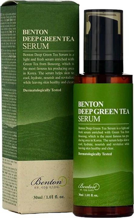Actual product image Benton deep green tea serum (30 ml)