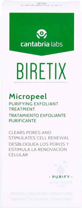 Produktbild Biretix Micropeeling zur Tiefenreinigung von Poren und Entfernung von Unreinheiten, 50 ml Gel (Reinigungspeeling, 50 ml)