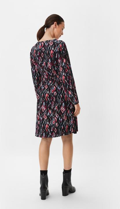 Image du produit Comma Kleid Tailliertes Kleid aus Crêpe (36)