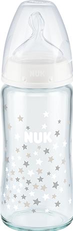 Produktbild NUK First Choice + Glas-Babyflasche (240 ml)