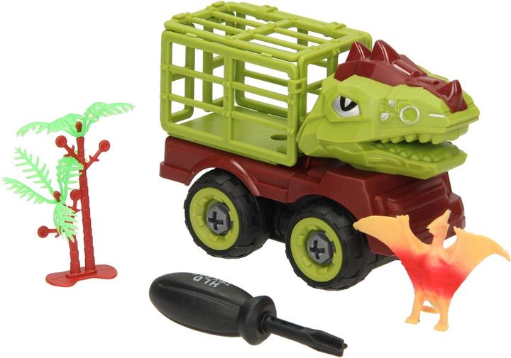 Baue einen Auto-Dino mit Käfig