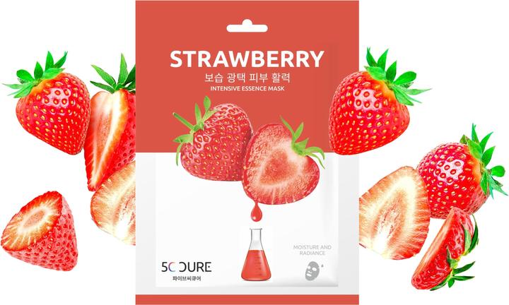 Actual product image 5C Cure Strawberry Intensive Essence Mask