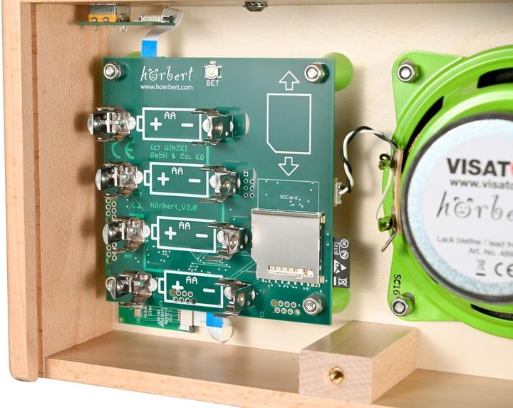 Produktbild Hörbert NEUER - MP3-Player Schwiizerdütsch und Mikrofon