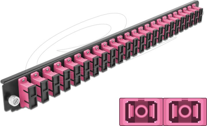 Produktbild Delock Rack-Montageblech für Glasfaser-Spleissbox (CAT7, 0.04 m)