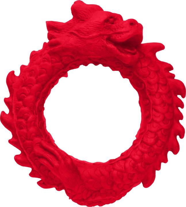 Produktbild Creature Cocks XR Brands Aufstieg des Drachen Silikon Penisring Rot (0.90 cm)