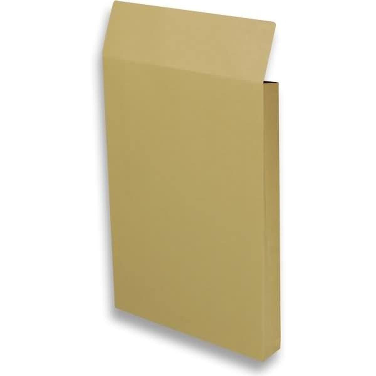 Blanke, Versandtasche + Luftpolstertasche, Faltentaschen 250x353x40mm B4 150g/qm haftklebend VE=250 St. braun (250 x)