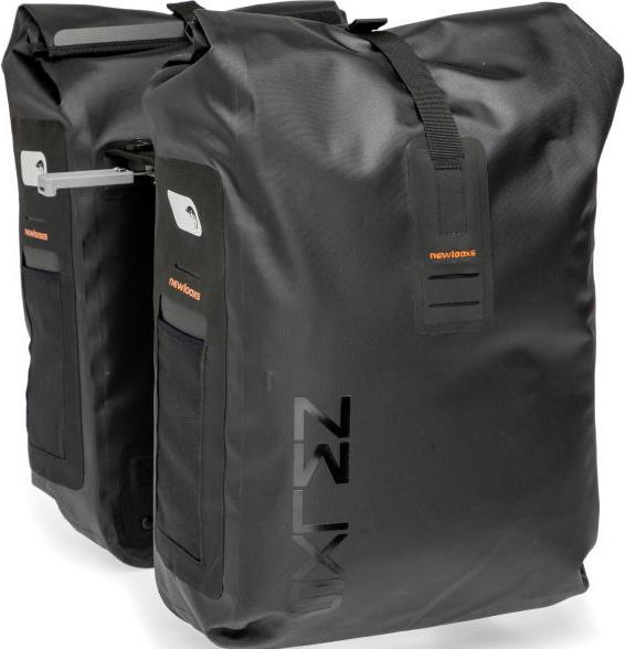 Produktbild New Looxs Tasche Varo Double Pannier Mik Black 40l (40 l, Gepäckträgertasche)